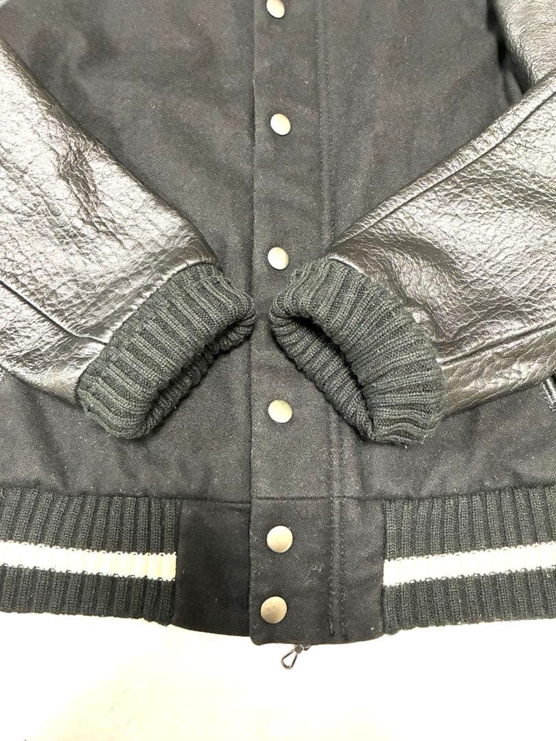 nano・universe ナノ・ユニバース スタジャン レザー ジャケット M