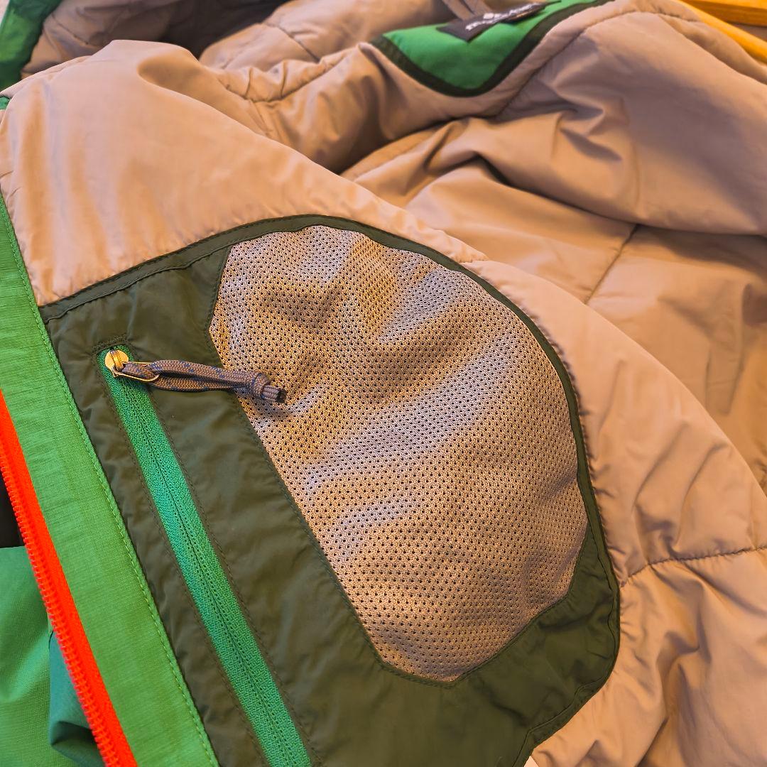 お値下げ！mont-bell　スキーウェアパーカー　メンズサイズМ