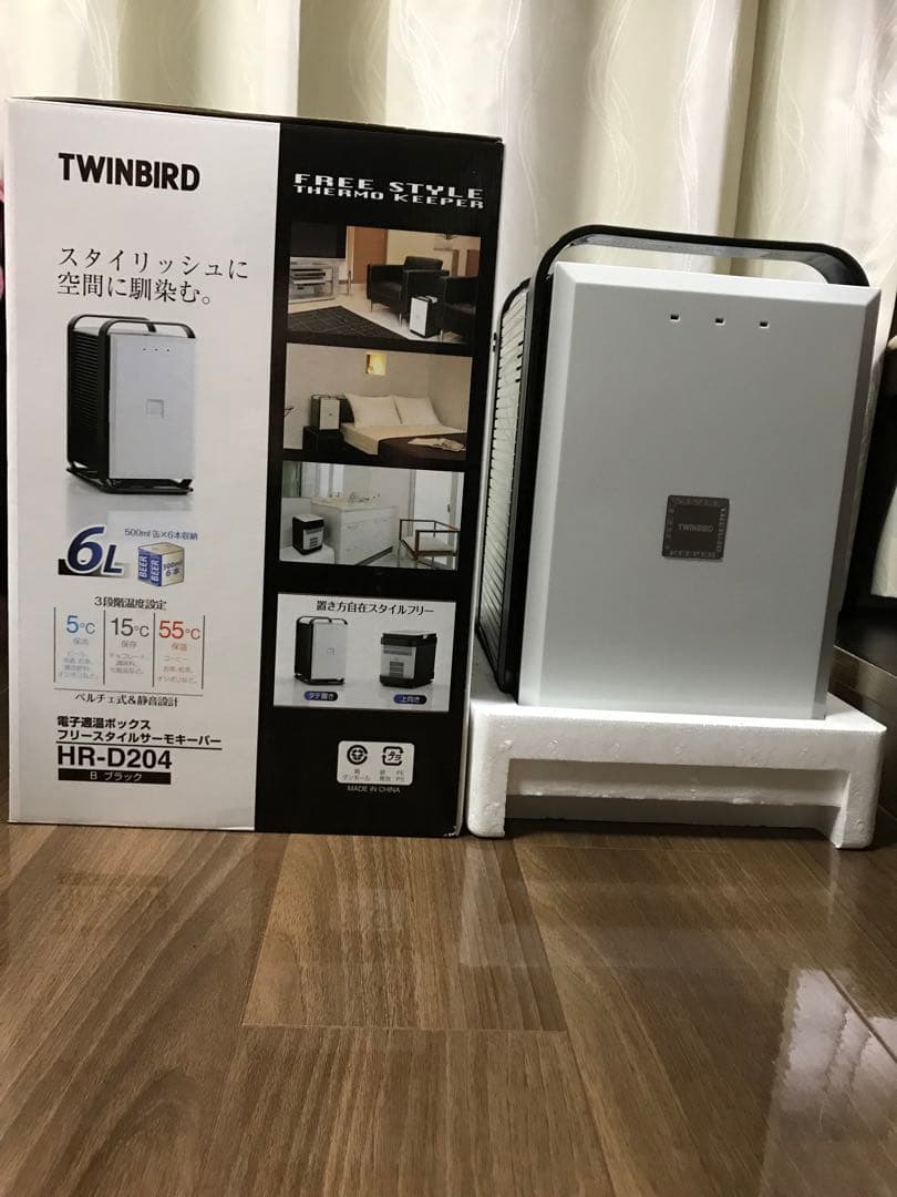 TWINBIRD HR-D204 冷温庫 6L