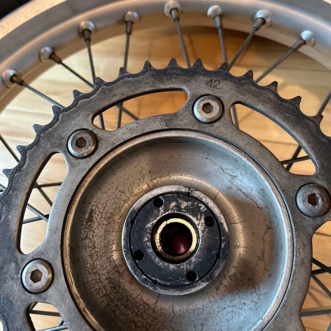 CRM250Rp純正前後ホイール