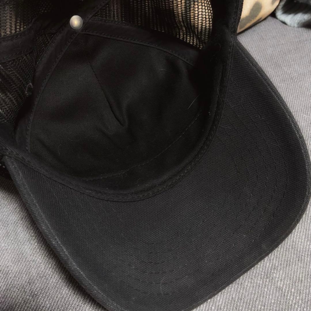 AMIRI アミリメッシュキャップ 刺繍ロゴ ブラック黒 ユニセックスサイズ