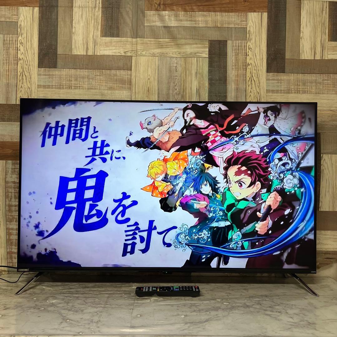 即日受渡❣️全国送料込オリオン 4Kチューナー内蔵ダブルチューナー 50型裏録画