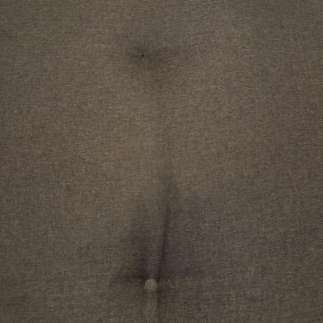 ダークグレー クッション付きリクライニングソファ