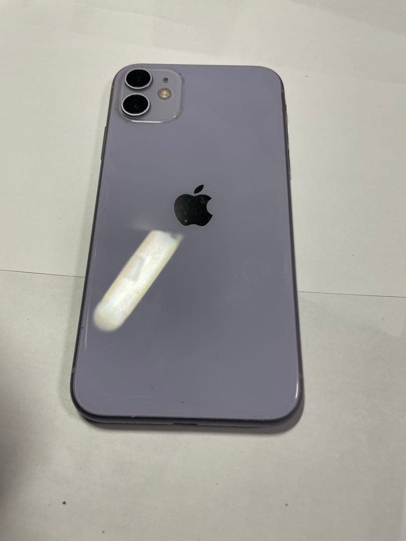 Apple iPhone 11 ラベンダー　128g バッテリー訳あり