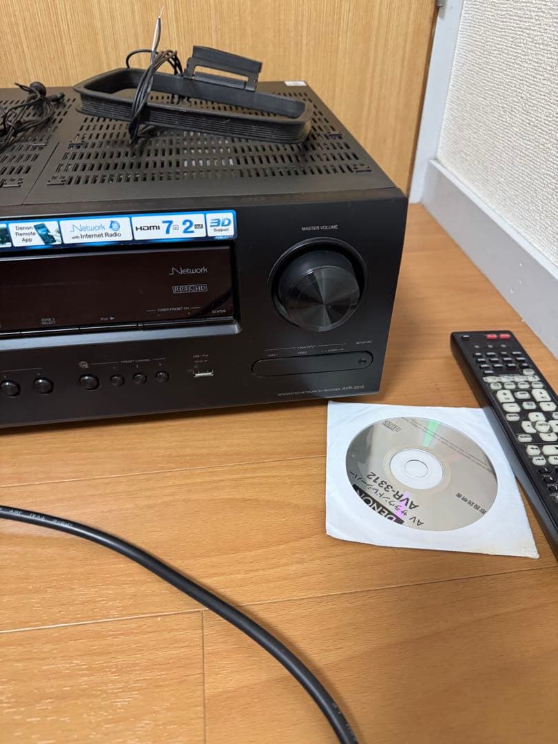 DENON デノン　AVアンプ　7.2ch対応　AVR-3312