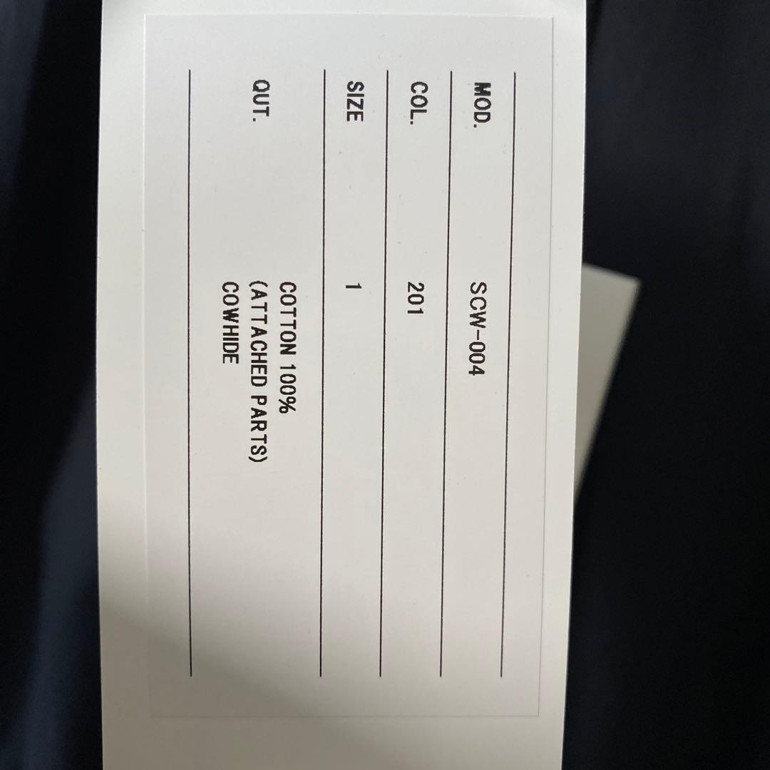 Sacai ネイビー　モッズ　コート