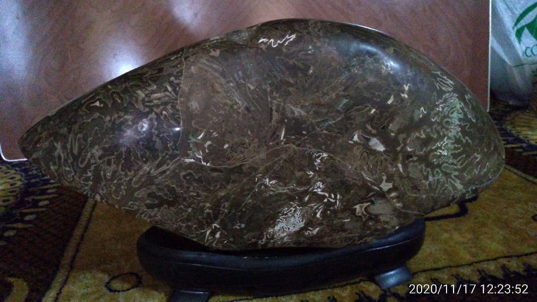 観賞用　石　置物　天然石　17.5kg