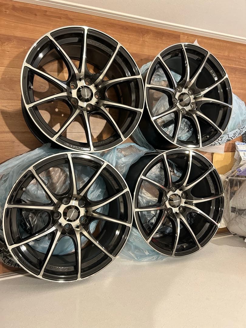 SA-10R18インチ9.5j +45114.3×4本