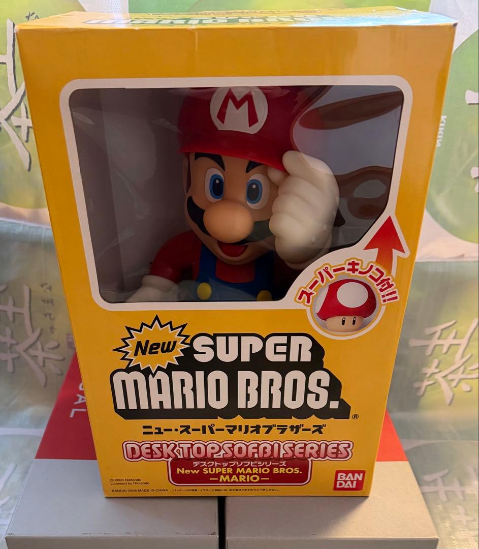 ニュースーパーマリオブラザーズ　デスクトップソフビシリーズ