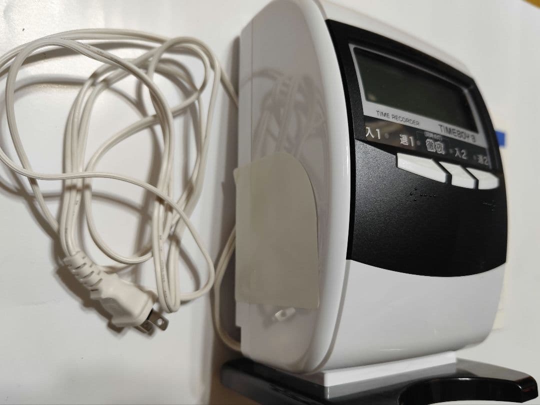 【ほぼ未使用】ニッポー タイムレコーダー タイムボーイ8 NIPPO