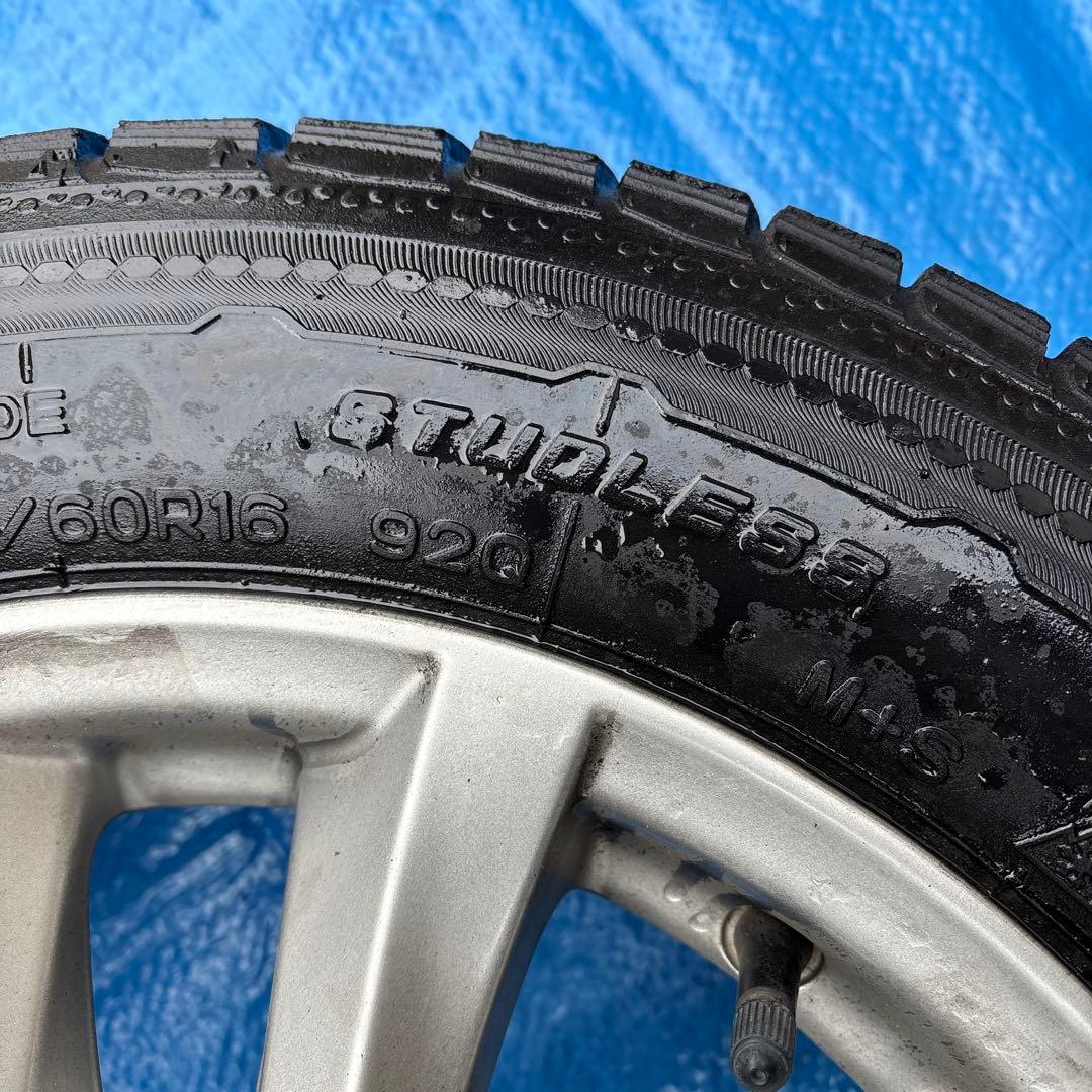 Mazda スタッドレスタイヤ 205/60R16 5スポーク