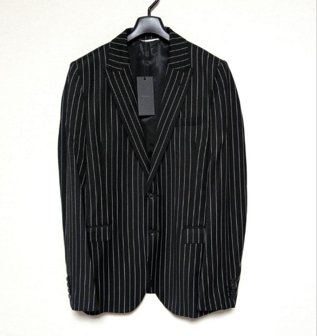 GalaabenD スーツ　セットアップ　ジャガードチョークストライプ