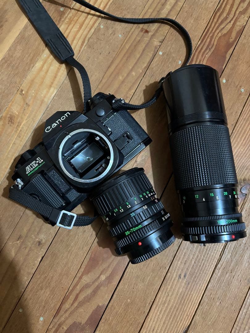 Canon AE-1 フィルム一眼レフカメラセット