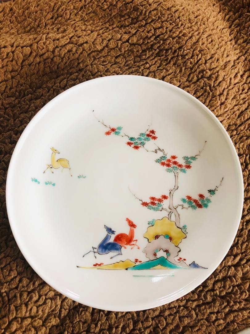 人門国宝十三代酒井田柿右衛門4枚ロイヤルコペンハーゲン イヤープレート1994年