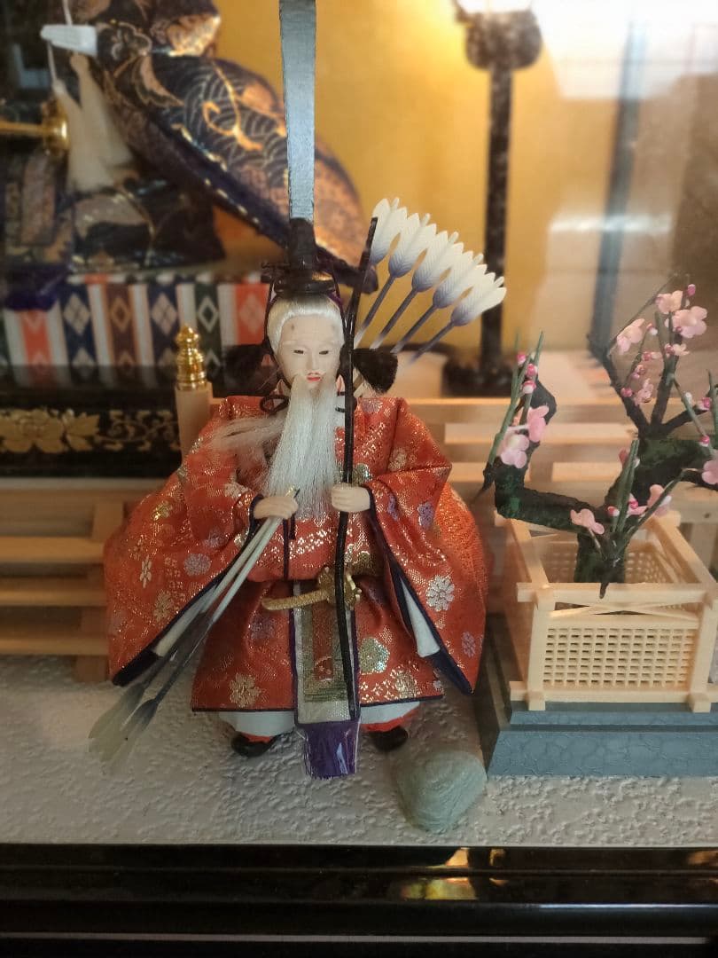 五月人形 天神ケース　京天神