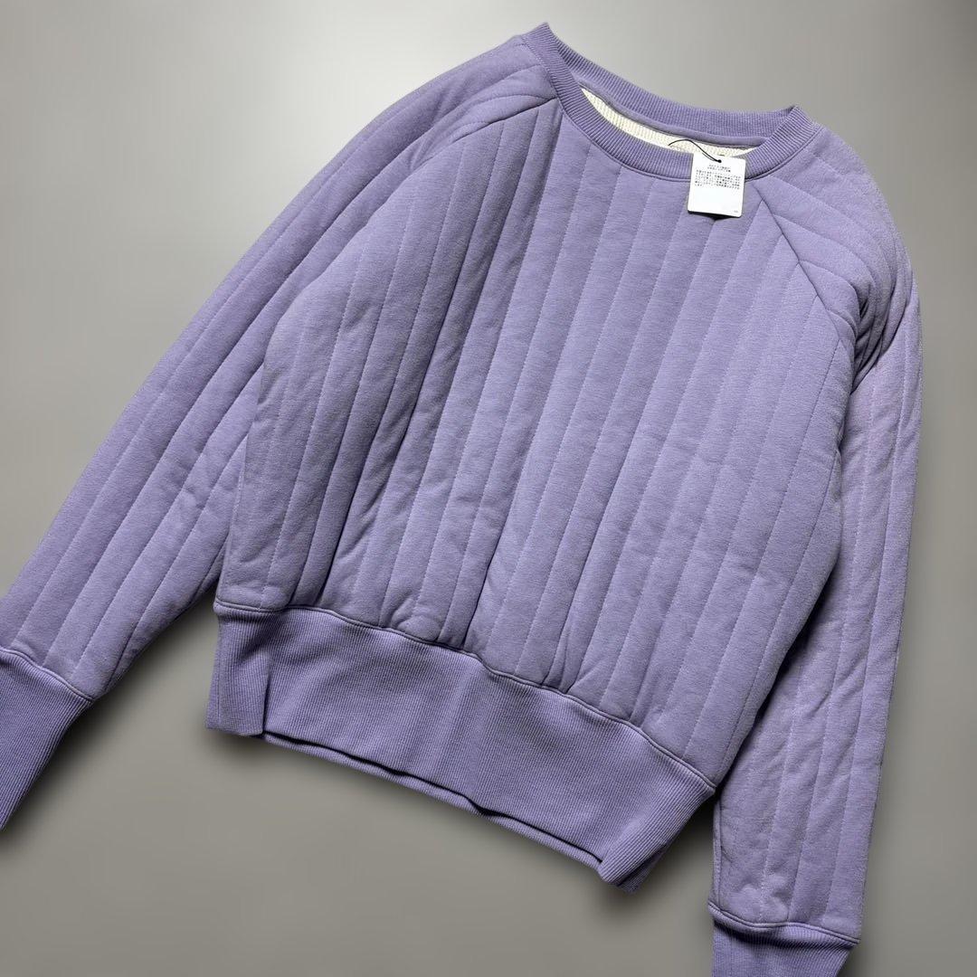 【未使用✨近年】ロンハーマン 中綿キルティング スウェット ラグランスリーブ