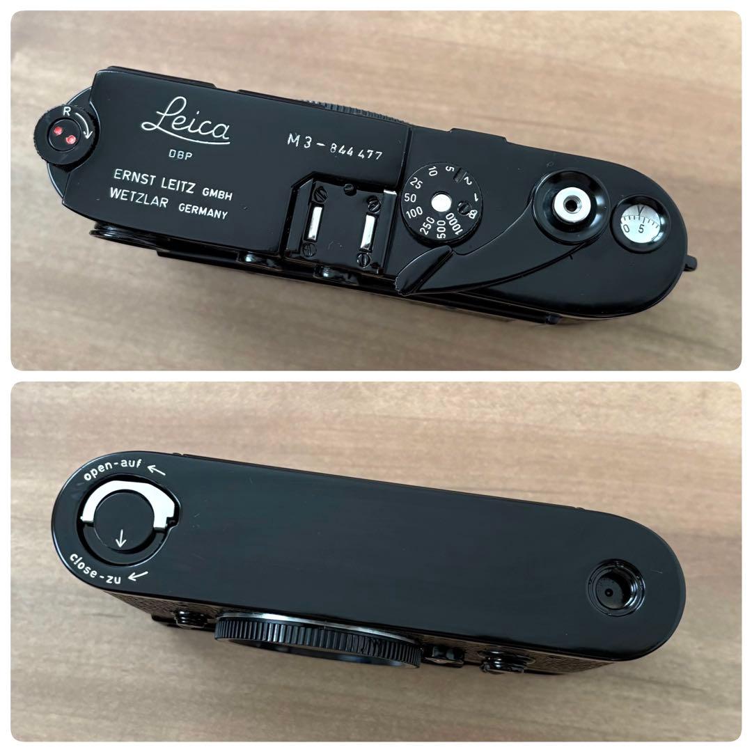 ライカ M3 ブラックペイント OH済 ダブルストローク