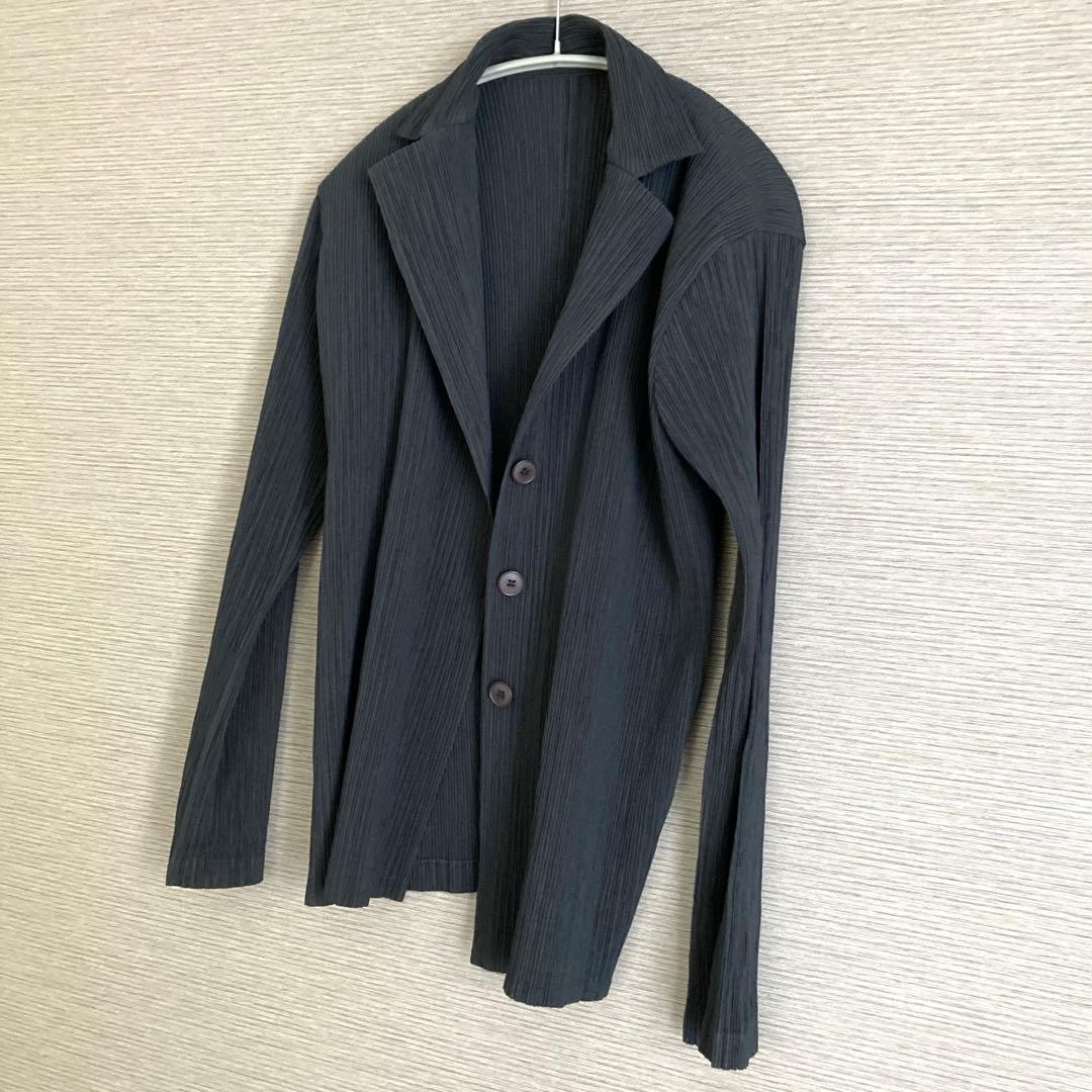 ISSEY MIYAKE WHITE LABEL 黒　長袖　ジャケット M