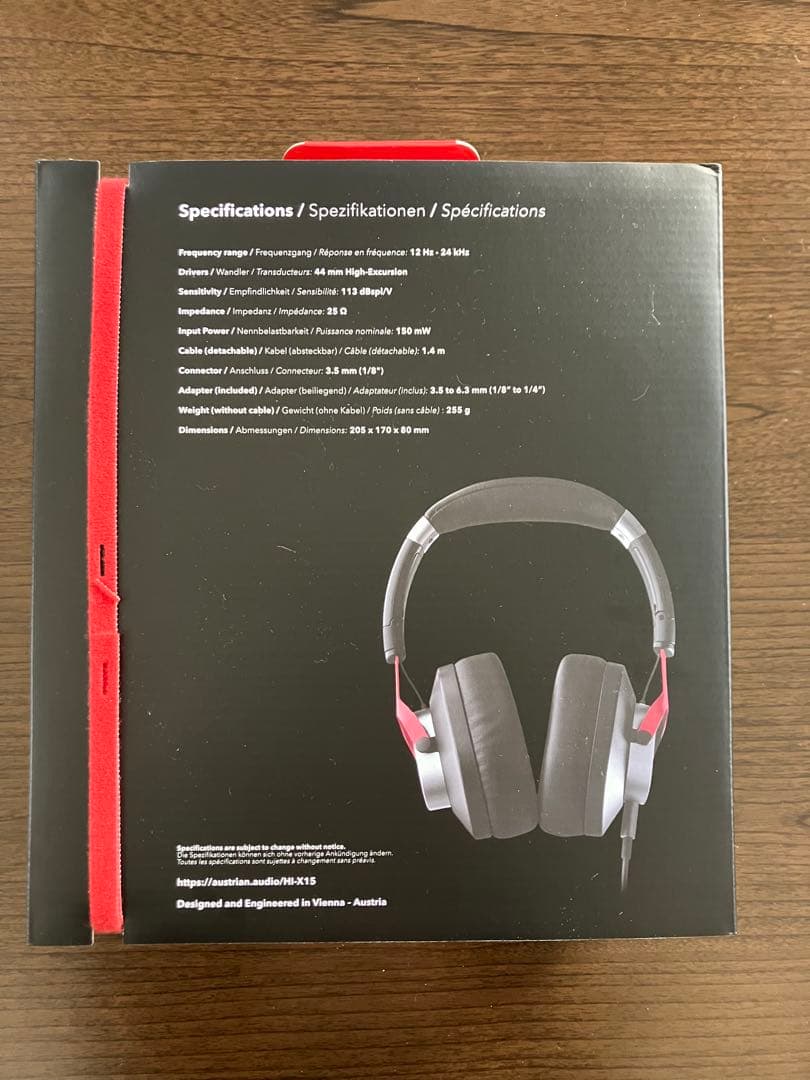 Austrian Audio Hi-X15 ヘッドフォン［ヘッドフォンのみ]