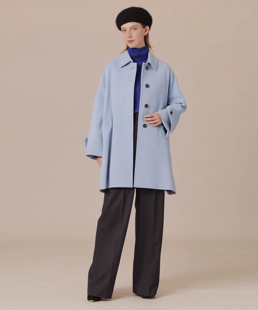 【未使用品】 マッキントッシュ ファインウールメルトンステンカラーコート