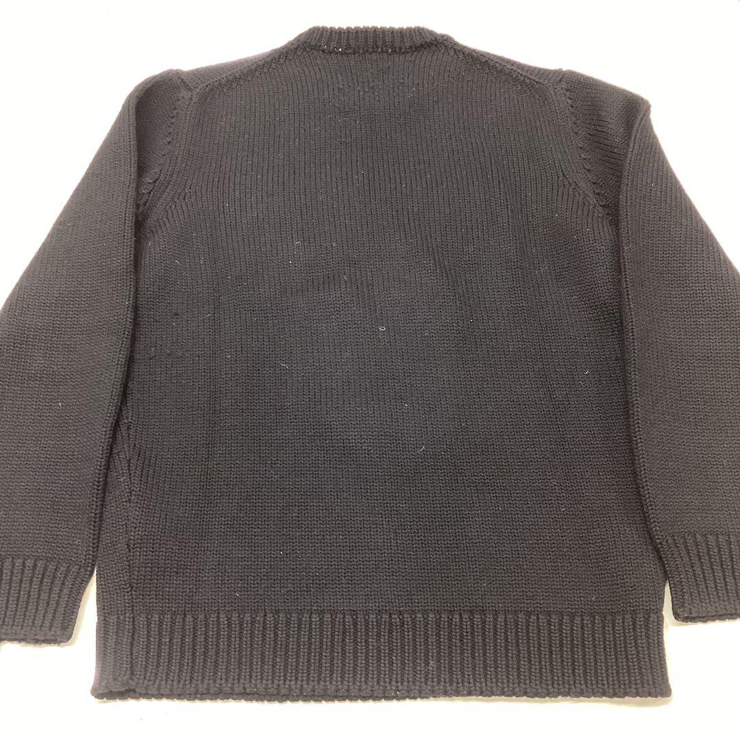 FENDI フェンディ ブラックウールセーター