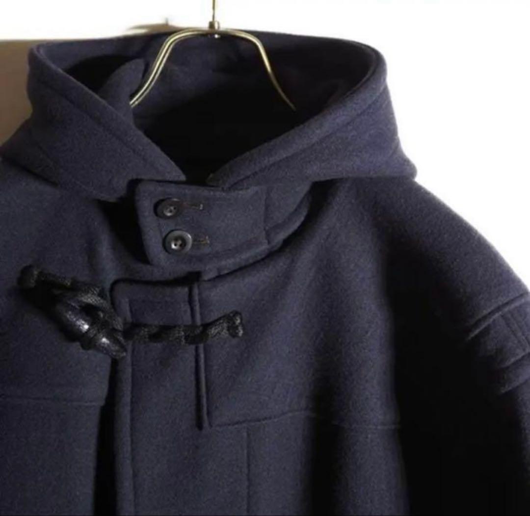 キャプテンサンシャイン　ダッフルコート　ネイビー　36