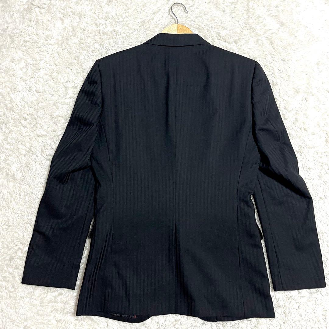 ✨未使用級✨ヒロミチナカノ 3ピーススーツ ビジネススーツ ストライプ シルク混