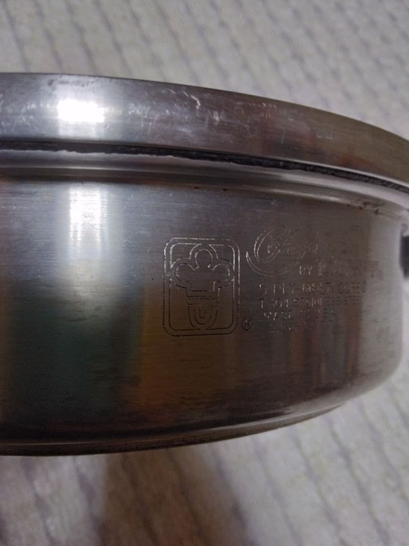 無水調理鍋=オーブン機能　ステンレス鍋・蒸し器ドーム型蓋の7点セット