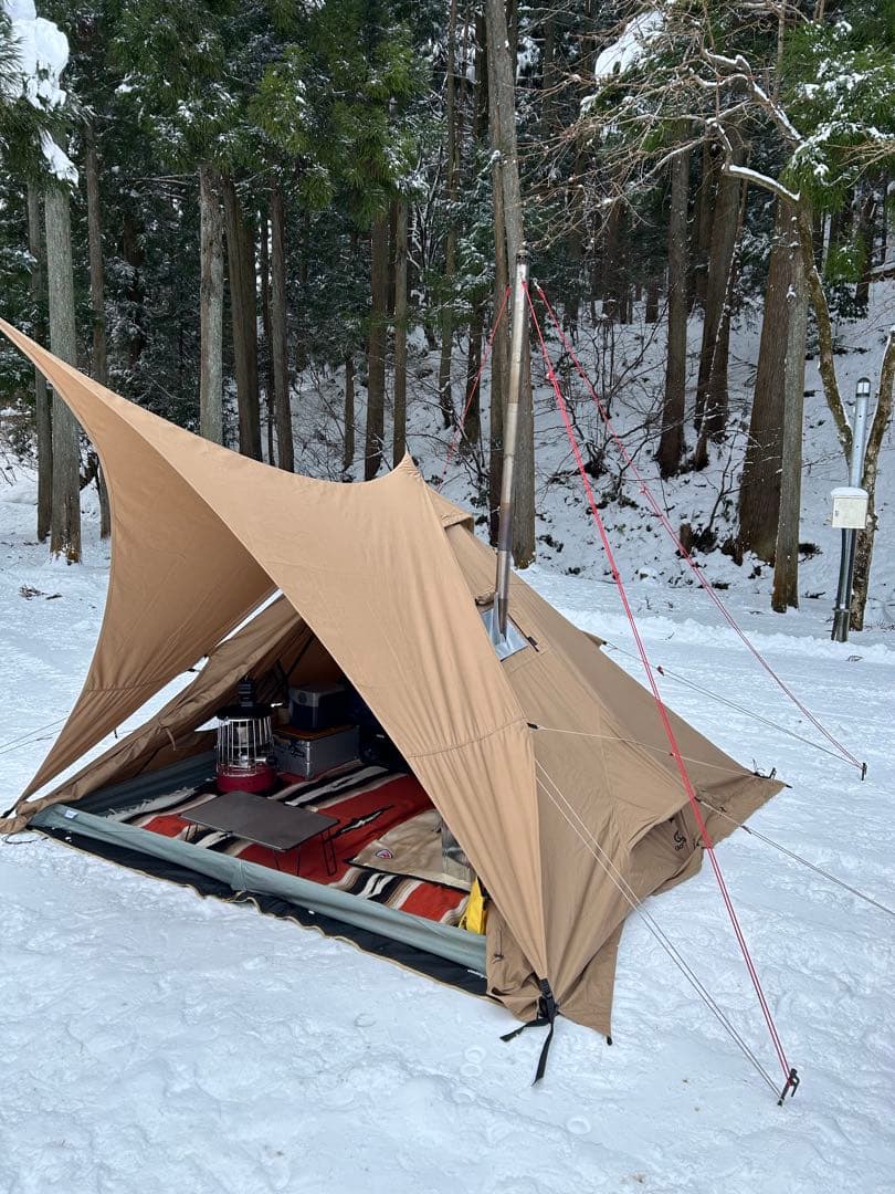 gogramping SANRYOU ティピー型キャンプテント、シルス170