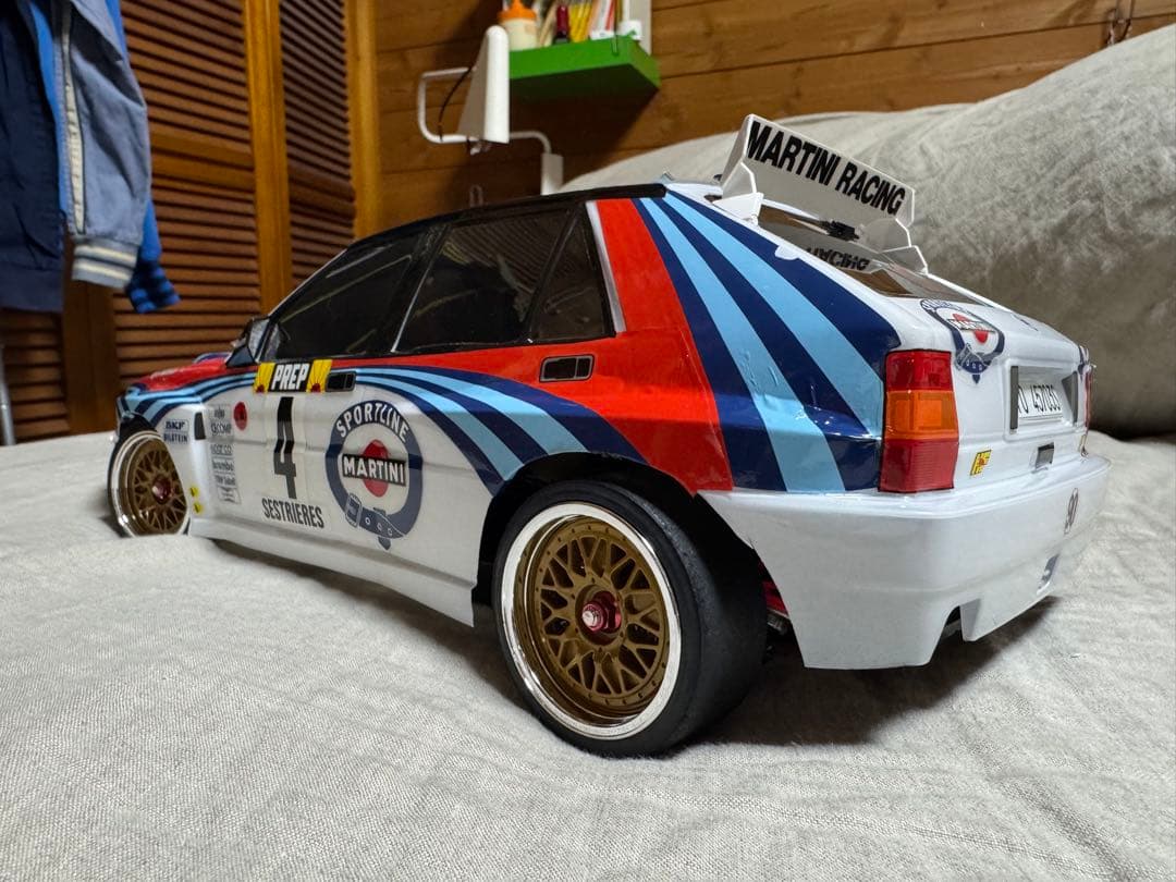 未走行！ランチアデルタ インテグラーレ TT-02 タミヤ