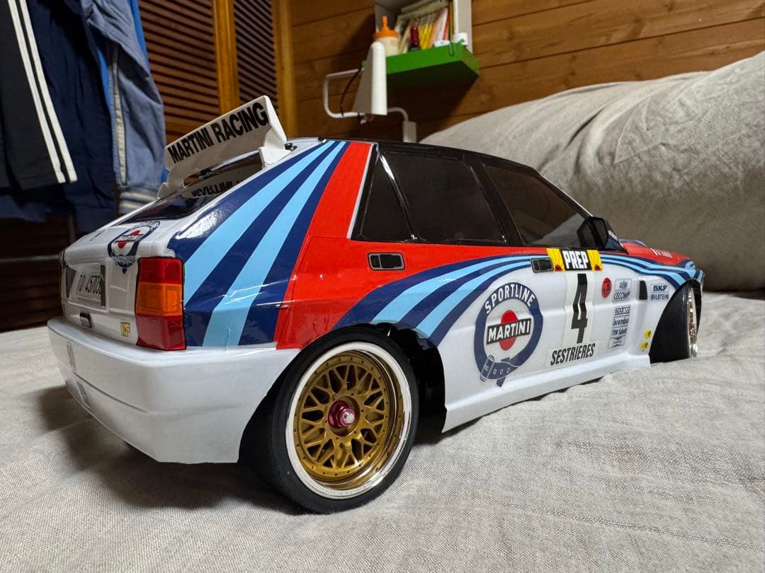 未走行！ランチアデルタ インテグラーレ TT-02 タミヤ