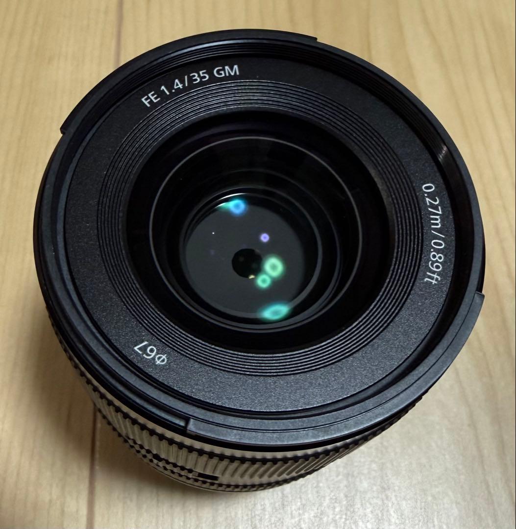 美品 保証付 SONY FE 35mm F1.4 GM レンズ