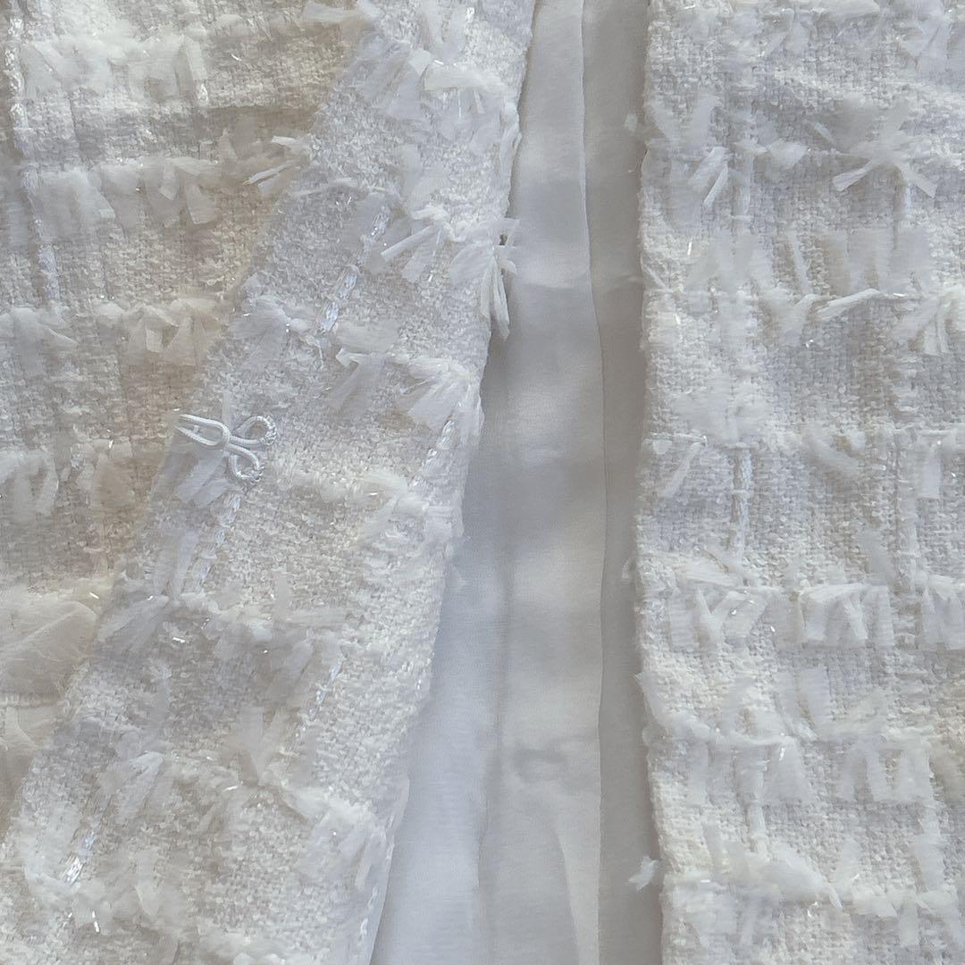 フォクシー 定価12万 ツイードジャケット Vanilla Whip 40サイズ