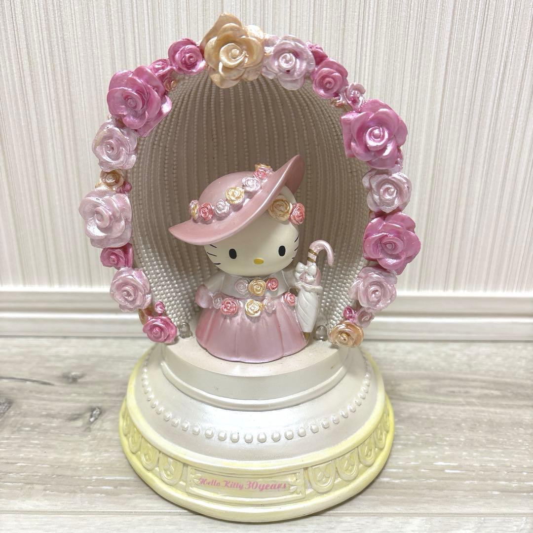 サンリオ ハローキティ 30周年記念 電子オルゴール付きライト 加藤工芸 レア