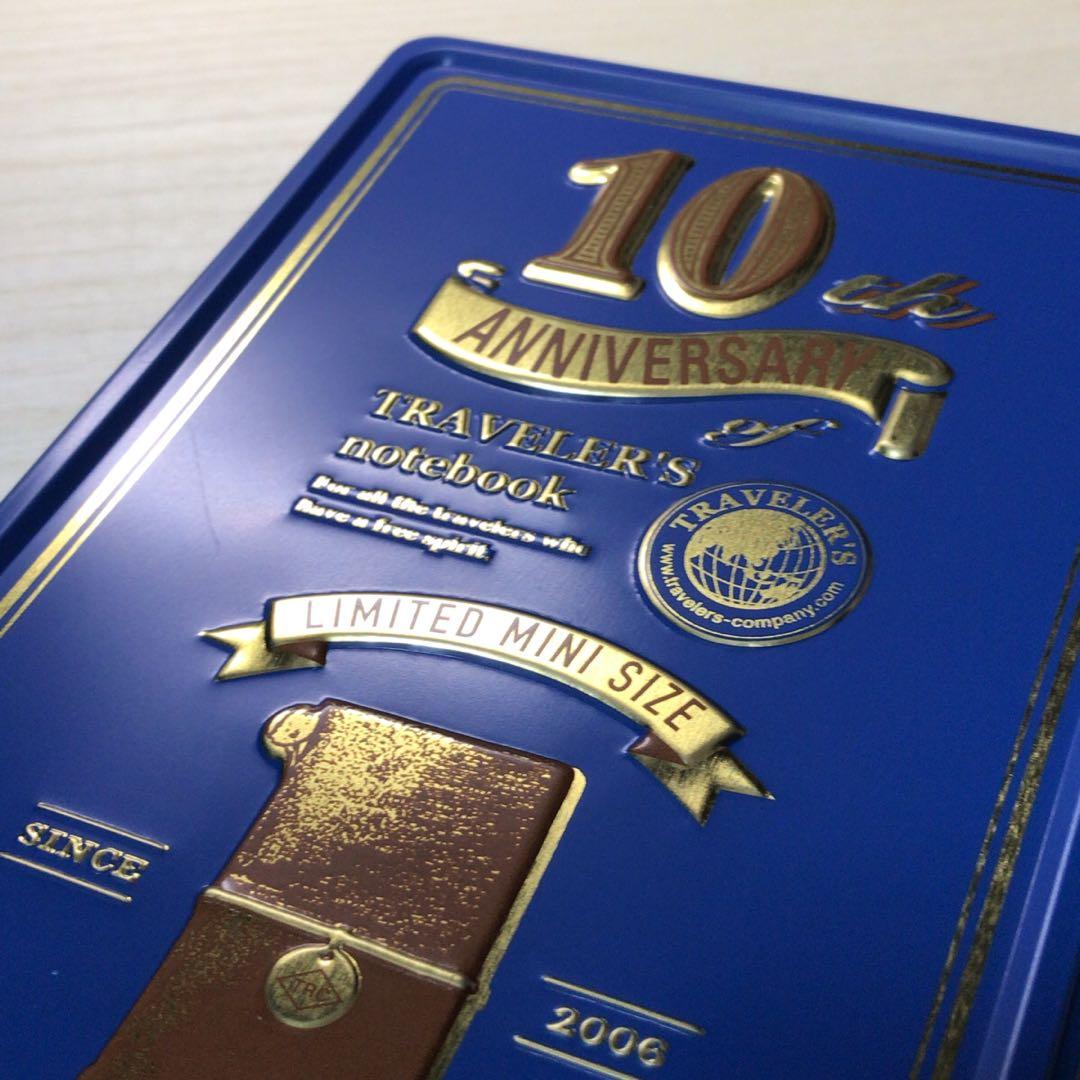 ☘️ トラベラーズノート ミニ 10周年 缶セット 10th パンナム まとめ売り