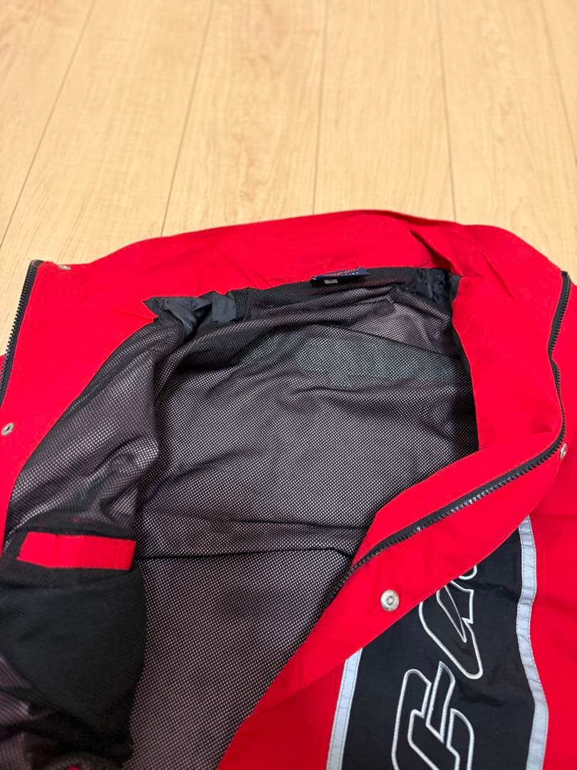 Snap-on ナイロンジャケット レッド　M