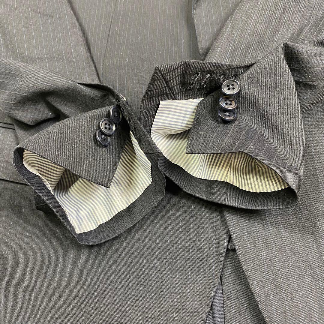 美品✨大きいサイズ ザスーツカンパニー 3ピース セットアップスーツ 紺　XL