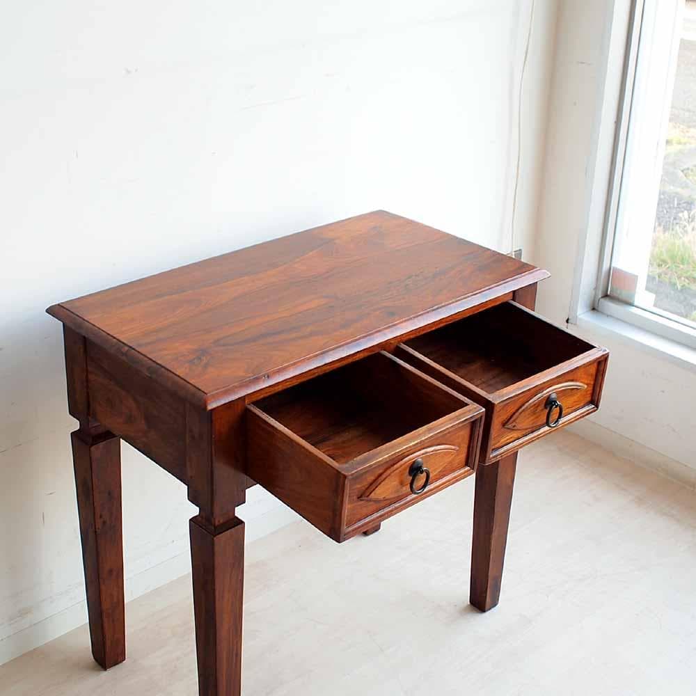 無垢材 デスク 机 80cm ZR24317