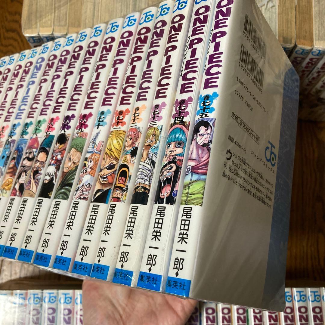 ONE PIECE 105巻セット 帯は外します。
