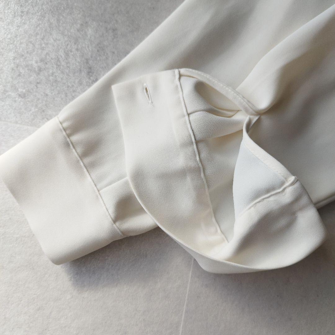 完売品！未使用級✨️アルアバイル ポリエステルツイルハイショクナロータイブラウス