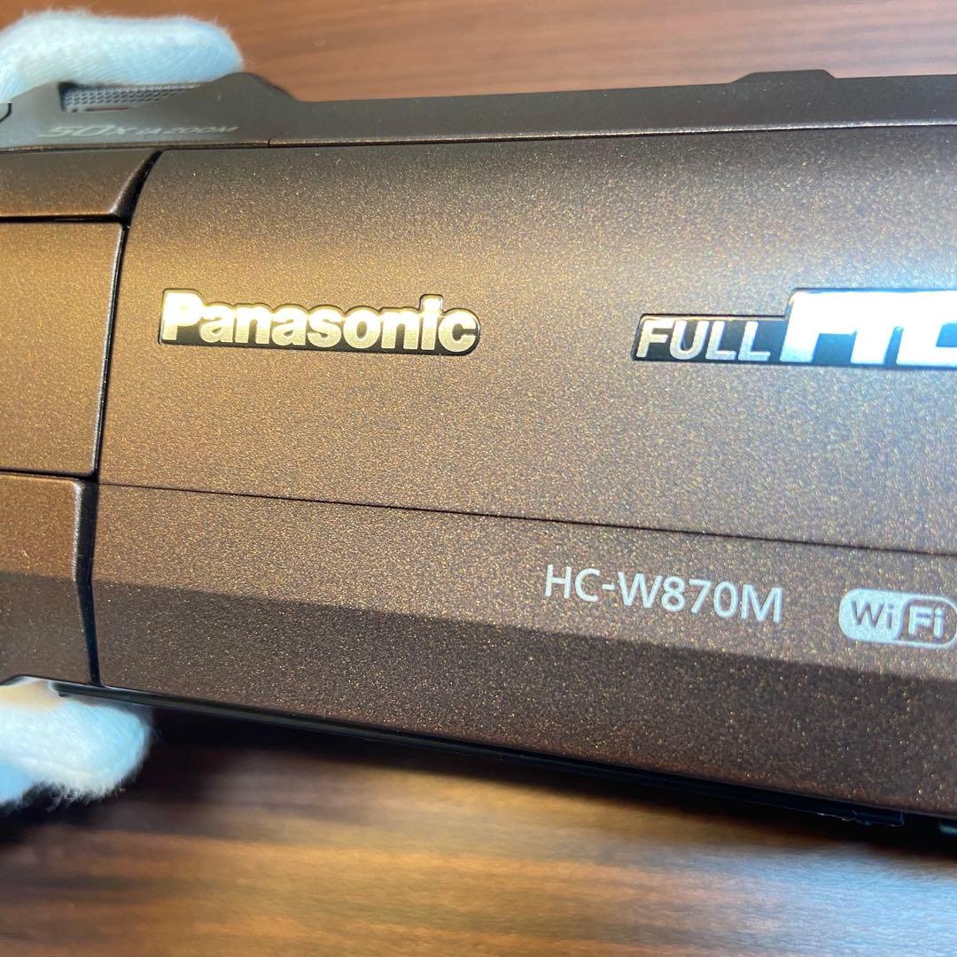 Panasonic HC-W870M ビデオカメラ ほぼ新品 3390