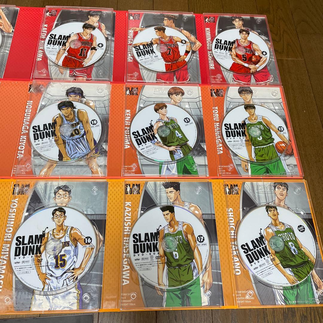 SLAM DUNK スラムダンク　DVD-BOX 全18枚セット