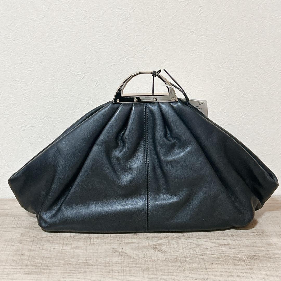 訳有 新品未使用 the VOLON レザー クラッチ バッグ