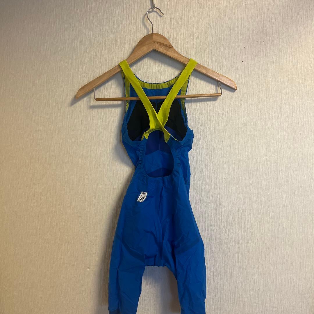 ［期間限定価格］arena Sサイズ競泳用水着 青/黄 高速水着