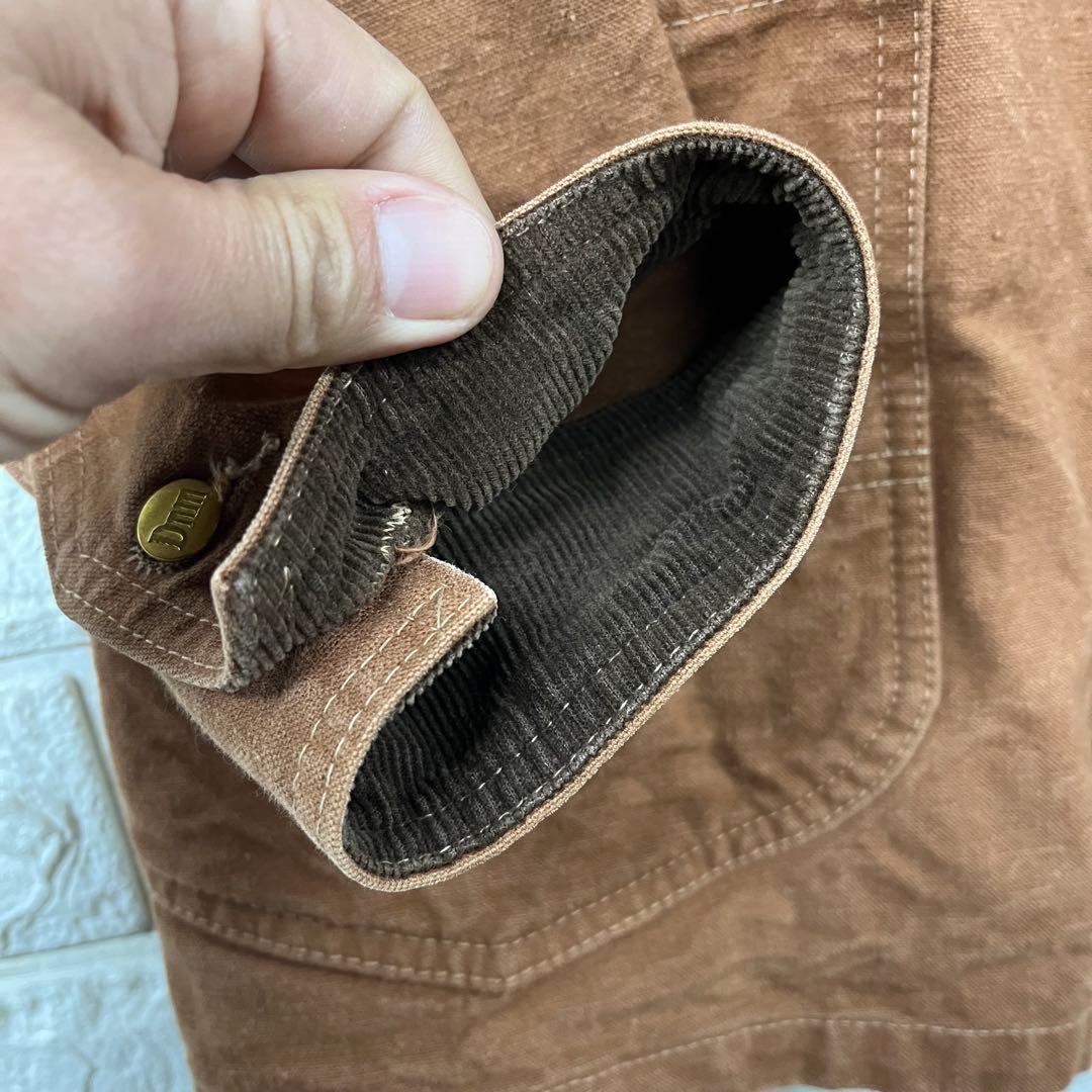 旧ドゥニーム　ダック地カバーオール　38 カーハート　オリゾンティ