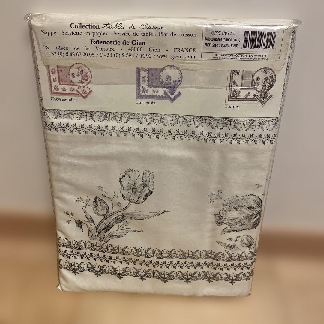 新品未使用Gien テーブルクロスtable de Charme 170x250