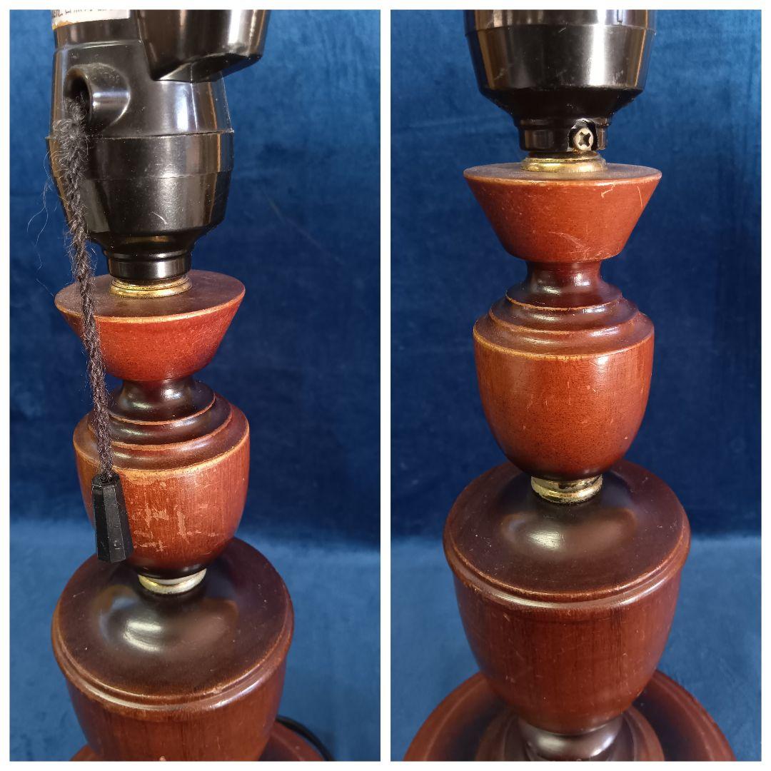 Mitsuboshiアンティークテーブルライト　ランプ　フリンジ付き　間接照明