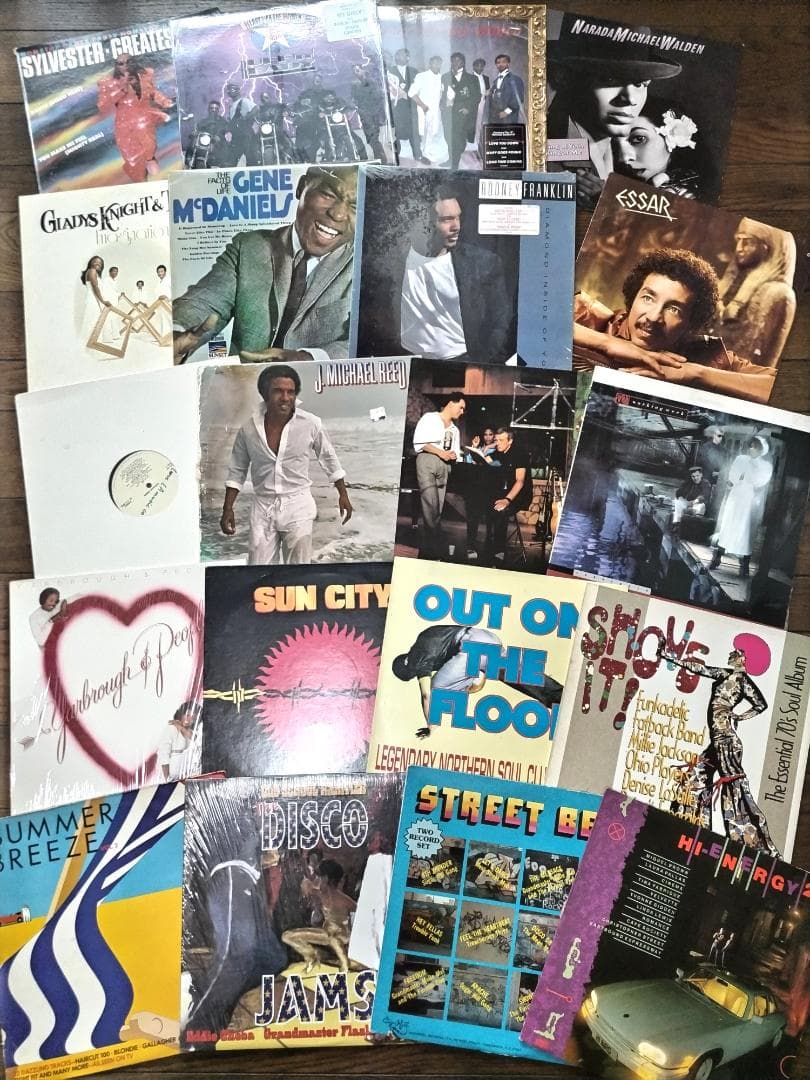 Soul LP80枚以上 輸入盤多め レコードまとめ売り ジャンク