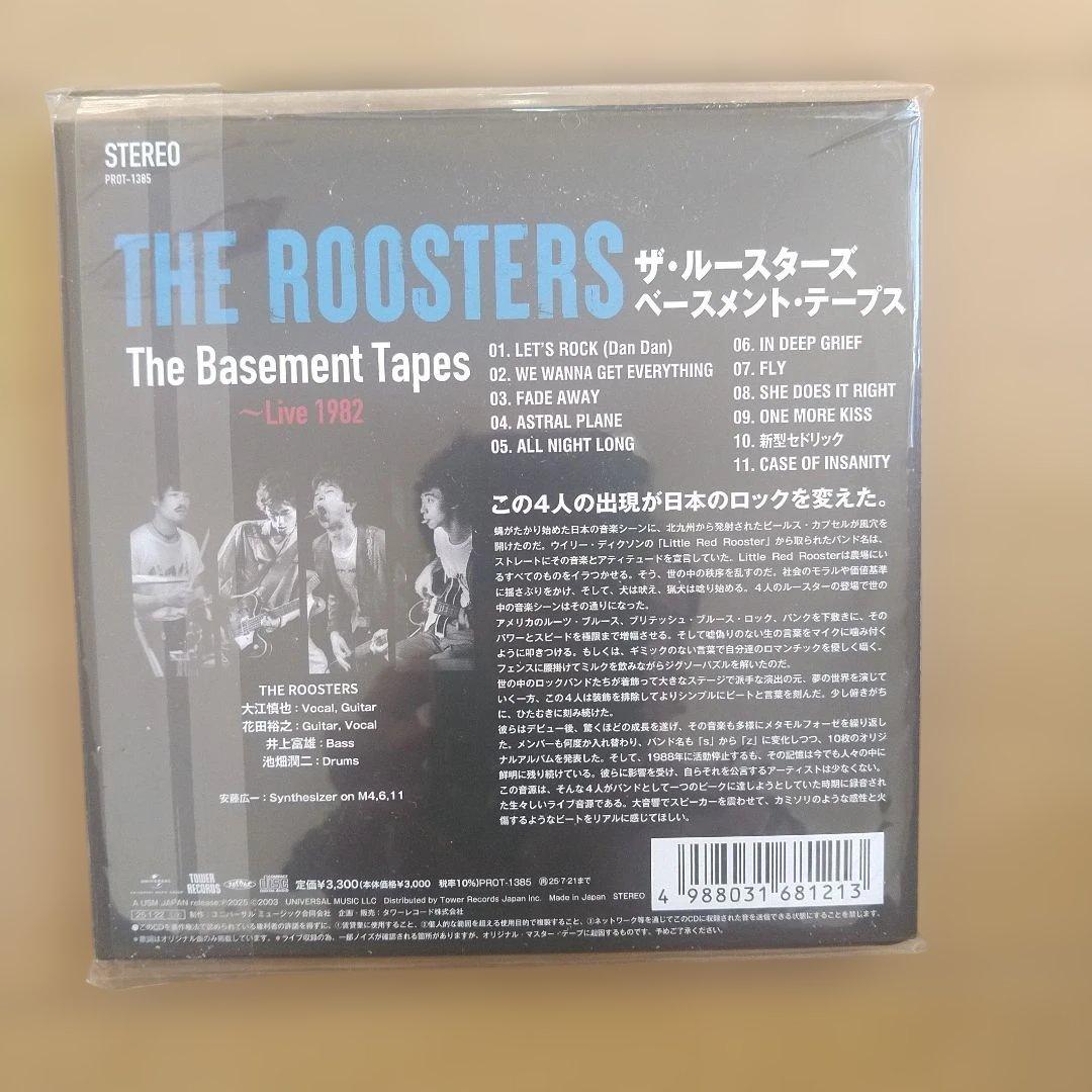 新品未開封CD THE ROOSTERS TheBasementTapes