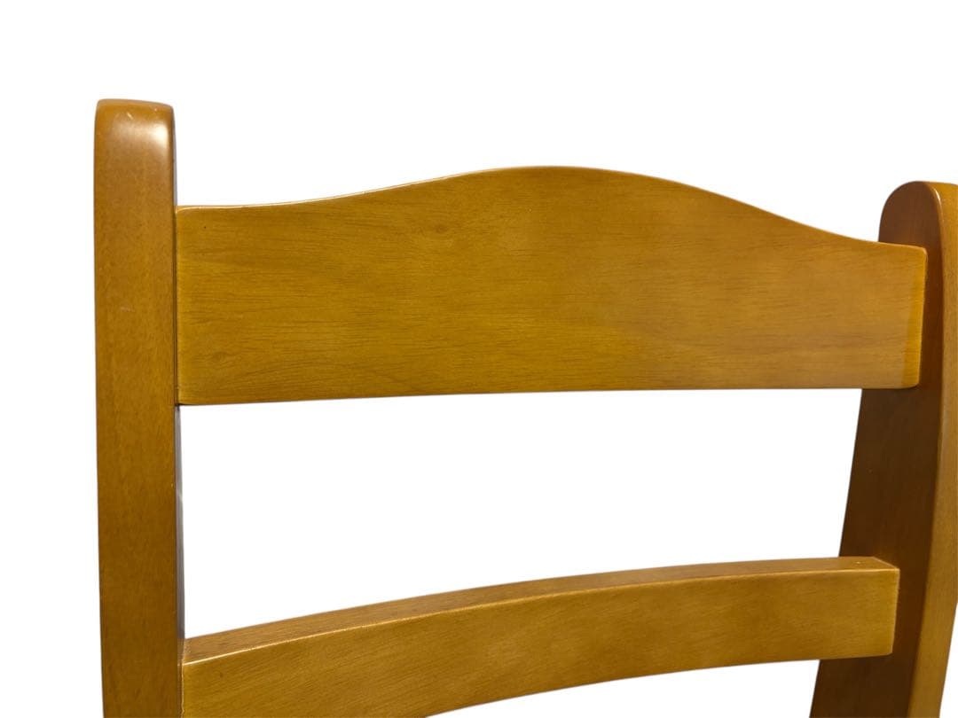 ニトリ 回転式ダイニングチェア 2脚セット　ナチュラルウッド